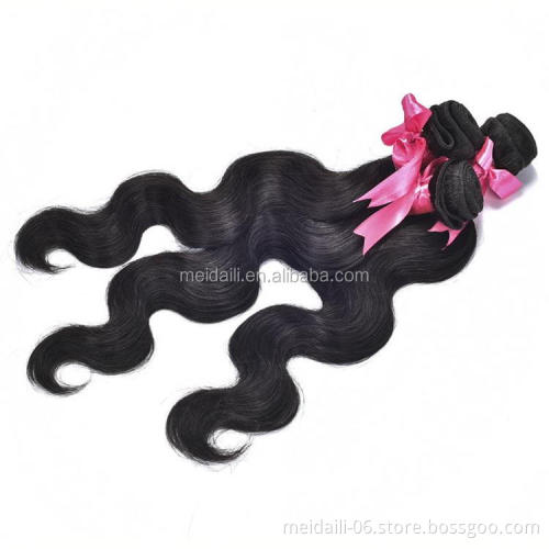 Wholesale Cheap 6A Grade Machine Double Drawn Remy Hair Body Wave Human Hair Bundles